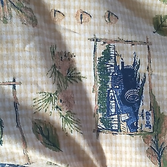 Mens "JEEP" Full Button Short Sleeve Shirt- Size XL-(Like New) - Picture 6 of 10